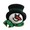 Buttons Galore and More 3D Bulk Buttons - Snowman with Hat - 25 Buttons